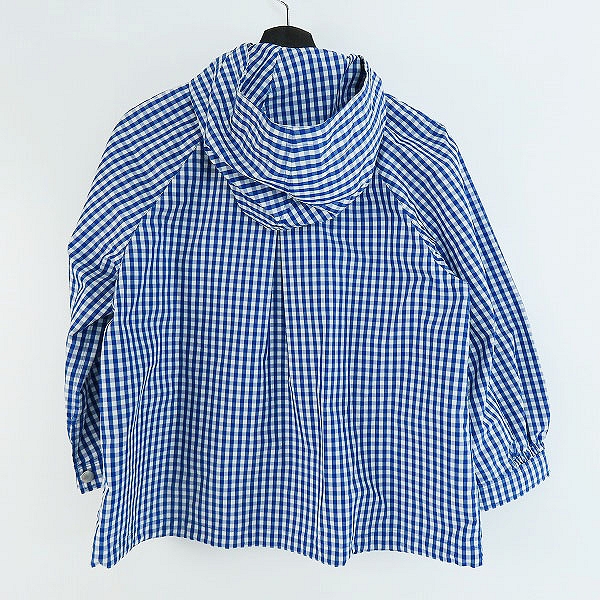 実際に弊社で買取させて頂いた【未使用】MACKINTOSH PHILOSOPHY/マッキントッシュ チェック フード ジップアップジャケット/38の画像 1枚目