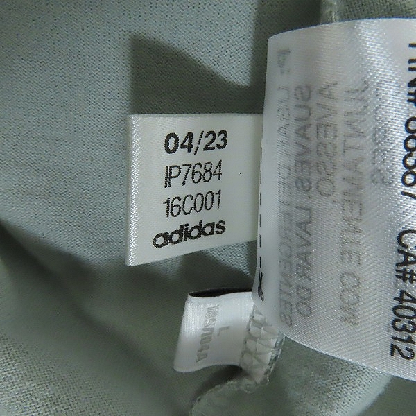 実際に弊社で買取させて頂いたY-3/ワイスリー アディダス×ヨウジヤマモト RELAXED SS TEE 袖ロゴ半袖Tシャツ IP7684/Lの画像 5枚目