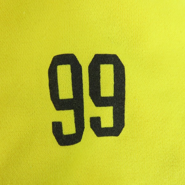 実際に弊社で買取させて頂いたBack Channel/バックチャンネル スウェット センターアーチロゴ イエロー Lの画像 3枚目