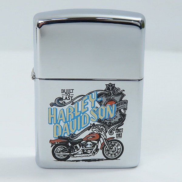 実際に弊社で買取させて頂いたZIPPO/ジッポー HARLEY-DAVIDSON/ハーレーダビッドソン built to last 1996年製の画像 1枚目