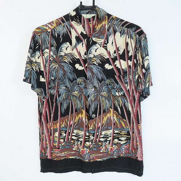 実際に弊社で買取させて頂いたTHE FLAT HEAD/フラットヘッド ボタニカル アロハシャツ/M