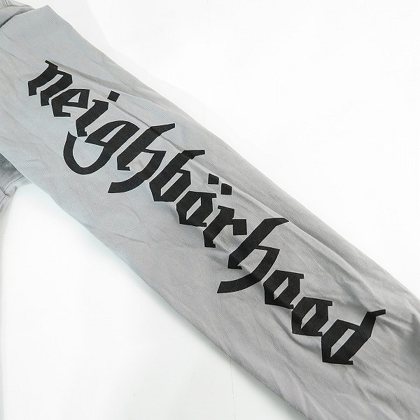 実際に弊社で買取させて頂いたNEIGHBORHOOD×Motorhead/ネイバーフッド×モーターヘッド 長袖Tシャツ グレーの画像 5枚目