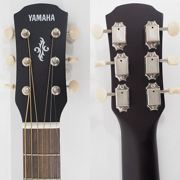 実際に弊社で買取させて頂いた★【難有り】YAMAHA/ヤマハ APXT2 ミニ エレアコ/ミニアコースティックギター トラベラー ソフトケース付の画像 2枚目