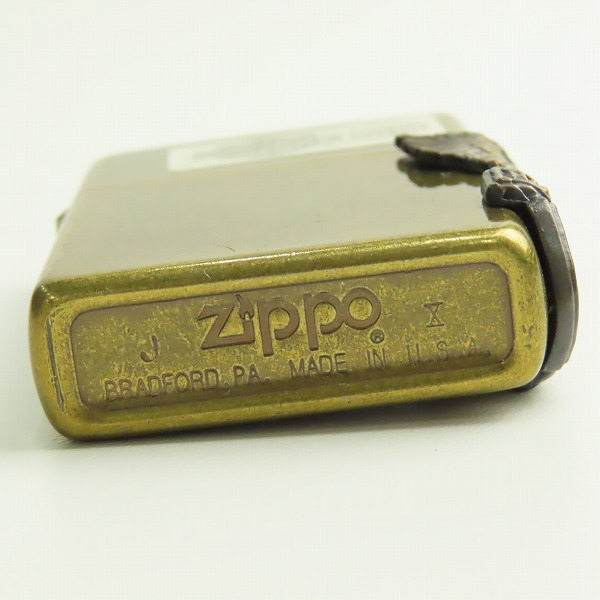 実際に弊社で買取させて頂いたZIPPO/ジッポー HARLEY DAVIDSON/ハーレーダビッドソン サイドメタル 1994年製 の画像 4枚目
