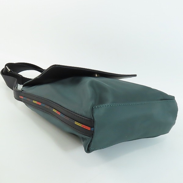 実際に弊社で買取させて頂いたPaul Smith/ポールスミス レザー切り替え ショルダーバッグの画像 2枚目