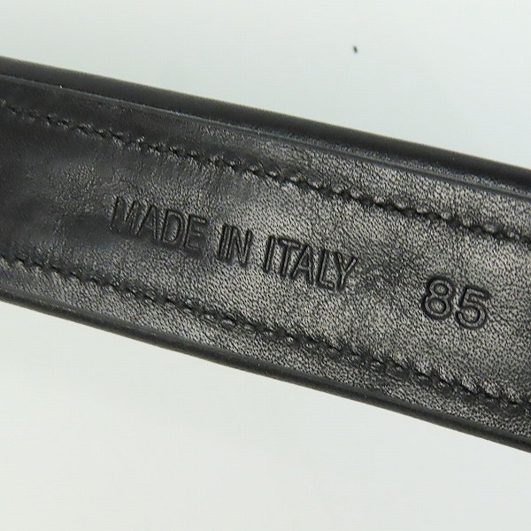 実際に弊社で買取させて頂いたBALMAIN/バルマン ベロア キルティング レザーベルト の画像 3枚目