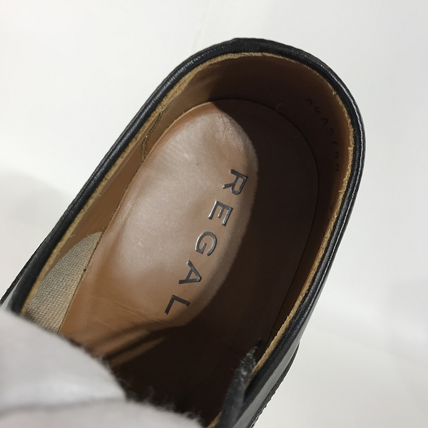実際に弊社で買取させて頂いたREGAL/リーガル ストレートチップ レザーシューズ Y513/25の画像 4枚目