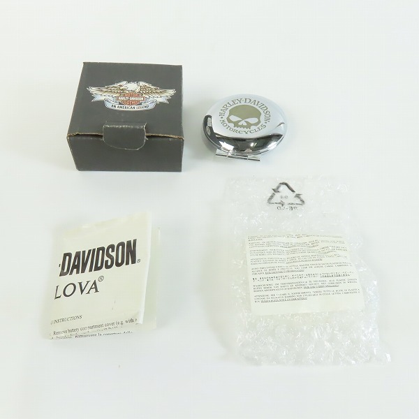 実際に弊社で買取させて頂いた【ジャンク】Harley-Davidson/ハーレーダビッドソン SKULL TRAVEL ALARM 目覚まし 時計 の画像 9枚目