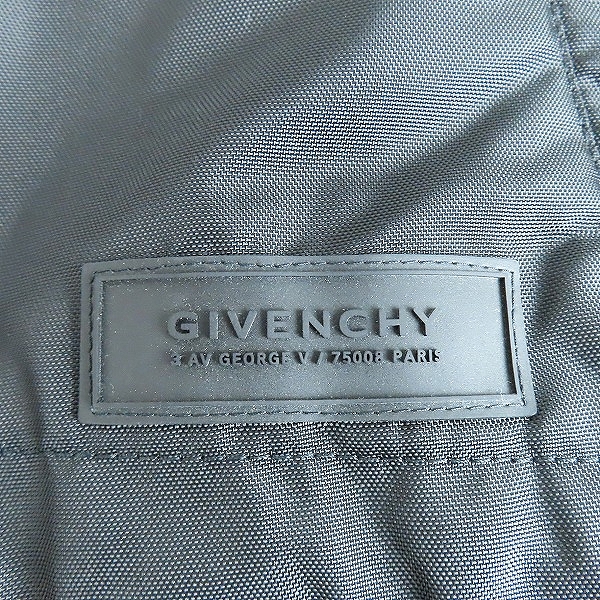 実際に弊社で買取させて頂いた【JPタグ】Givenchy/ジバンシィ Reversible Windbreaker Jacket リバーシブルジャケット ロゴ総柄 BM00M5134L/44の画像 4枚目