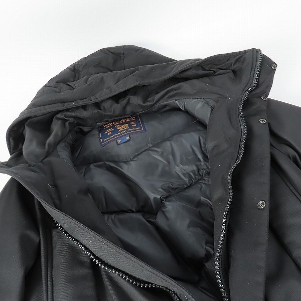 実際に弊社で買取させて頂いたWoolrich/ウールリッチ Loro Piana製 シルク混 ダウンコート/ダウンジャケット WOCPS2717D/US XXSの画像 5枚目