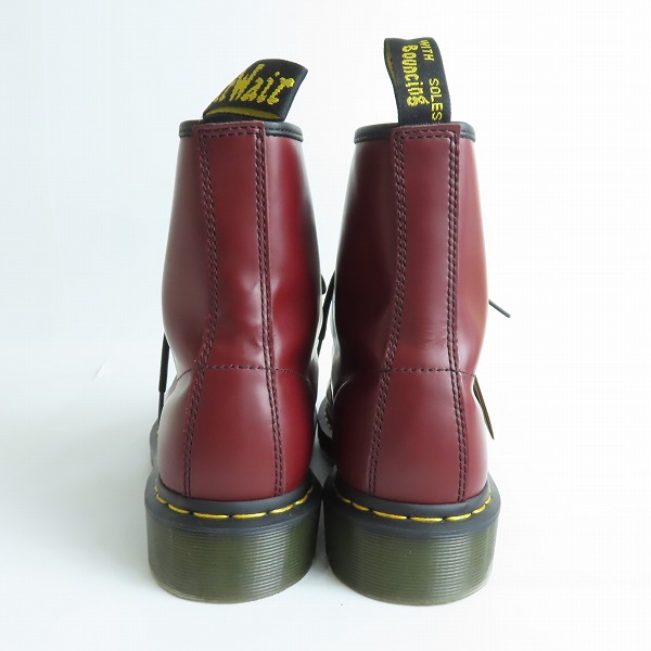 実際に弊社で買取させて頂いたDr.Martens/ドクターマーチン 1460 SMOOTH 8ホール ブーツ チェリーレッド 11822600/UK10の画像 1枚目
