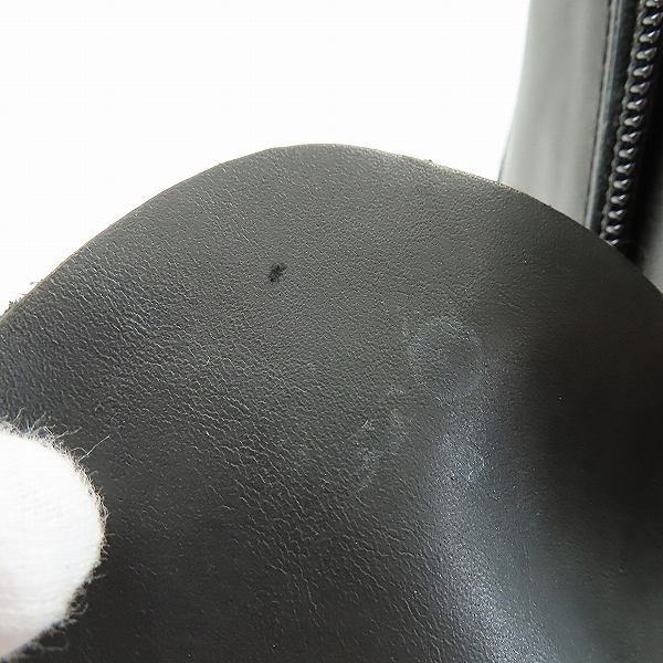 実際に弊社で買取させて頂いたYohji yamamoto×Dr.Martens/ヨウジヤマモト×ドクターマーチン サイドジップブーツ/ UK10の画像 7枚目