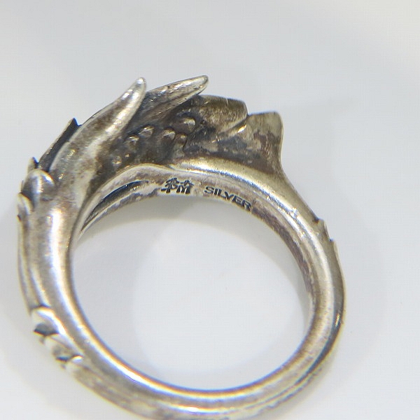 実際に弊社で買取させて頂いたBloody Mary/ブラッディマリー ビビット リング 雛鳥 w/ブルーダイヤ BMR716 /11号の画像 6枚目