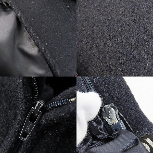 実際に弊社で買取させて頂いたUNDERCOVER/アンダーカバー アーカイブ 98AW Exchange期/small parts 分解Pコート ウール/Mの画像 9枚目