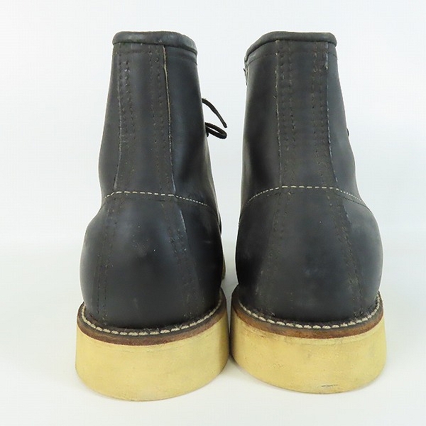 実際に弊社で買取させて頂いたREDWING/レッドウィング モックブーツ/アイリッシュセッター ブラック 08130/9Dの画像 1枚目