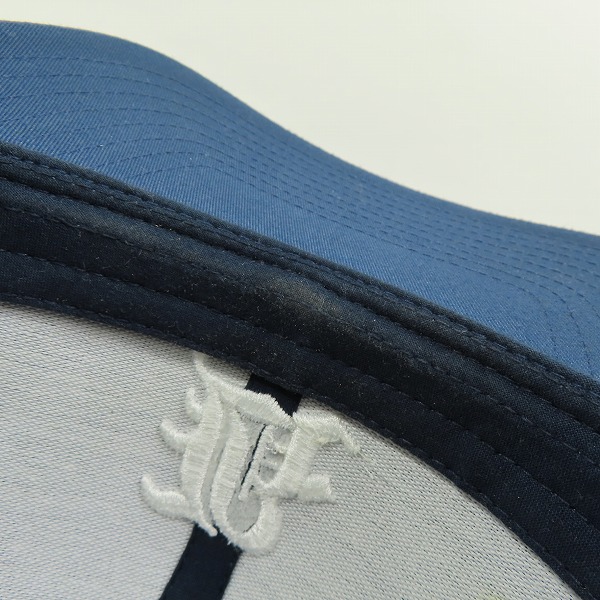 実際に弊社で買取させて頂いたBack Channel/バックチャンネル THE CLASSICS ロゴ刺繍 キャップ ネイビーの画像 7枚目