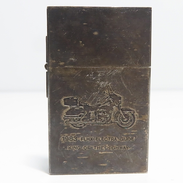 実際に弊社で買取させて頂いたZIPPO/ジッポー ORIGINAL 1932 REPLICA 1932レプリカ ハーレーダビッドソン 1983 FLHX ELECTRA GLIDE