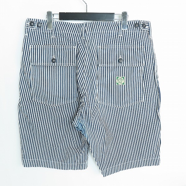 実際に弊社で買取させて頂いた(1)SUGAR CANE/シュガーケーン ヒッコリー ベイカー ショートパンツ SC51407/36の画像 1枚目