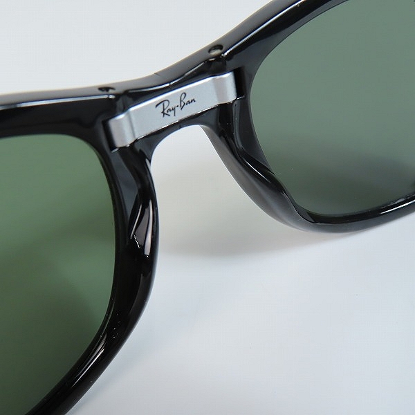 実際に弊社で買取させて頂いたRay-Ban/レイバン FOLDING WAYFARER/ウェイファーラー 折り畳み サングラス/アイウェア ブラック RB4105 601の画像 4枚目