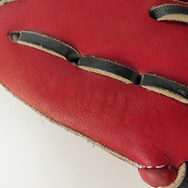 実際に弊社で買取させて頂いた【サンプル品】ATOMS/アトモス ERM Wrist 軟式 内野手 右投げ用 グローブの画像 5枚目