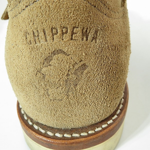 実際に弊社で買取させて頂いたCHIPPEWA/チペワ ショート モック エンジニア ブーツ 97875/8Eの画像 8枚目
