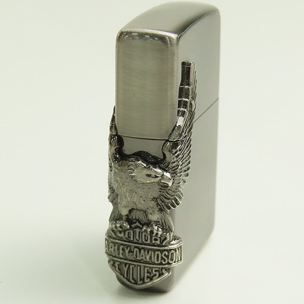 実際に弊社で買取させて頂いたZIPPO/ジッポー HARLEY DAVIDSON/ハーレーダビッドソン サイドメタル/1994年製の画像 3枚目