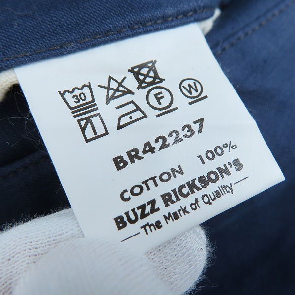 実際に弊社で買取させて頂いた(1)BUZZ RICKSONS/バズリクソンズ Type A-11 (MOD.) カーゴパンツ BR42237/36の画像 3枚目