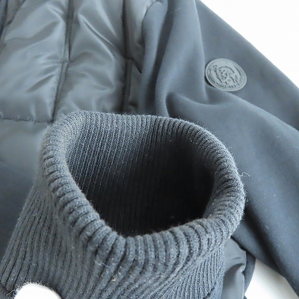 実際に弊社で買取させて頂いたDIESEL/ディーゼル ライトダウン/コンビパーカー/コットン/Ｌの画像 8枚目