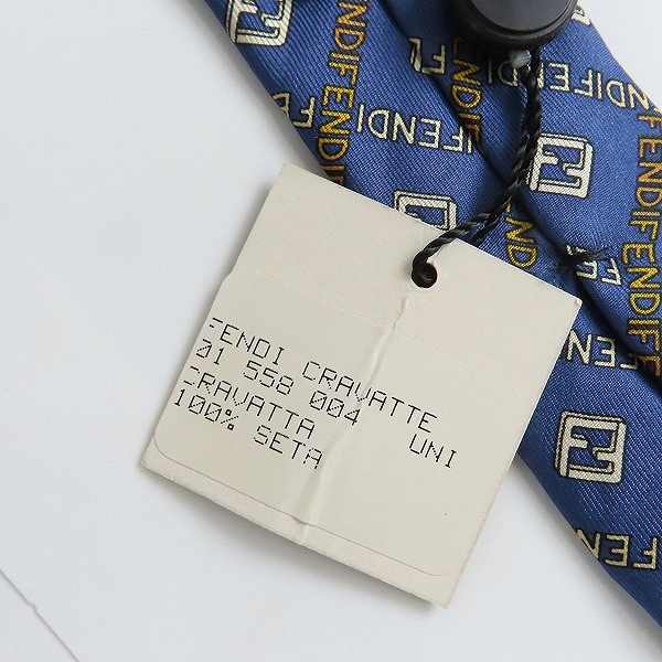 実際に弊社で買取させて頂いたFENDI/フェンディ シルクネクタイの画像 6枚目