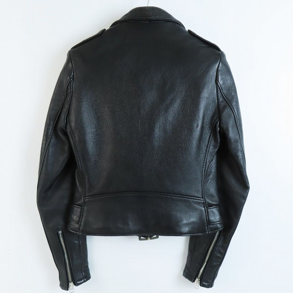 実際に弊社で買取させて頂いたSchott/ショット ONE STAR/ワンスター WOMENS ライダース レザー ジャケット 7197/XSの画像 1枚目