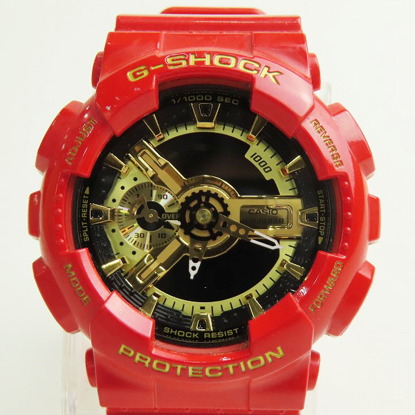 実際に弊社で買取させて頂いたG-SHOCK/Gショック ビッグケース/デジアナ GA-110VLA-4AJF【動作未確認】の画像 0枚目