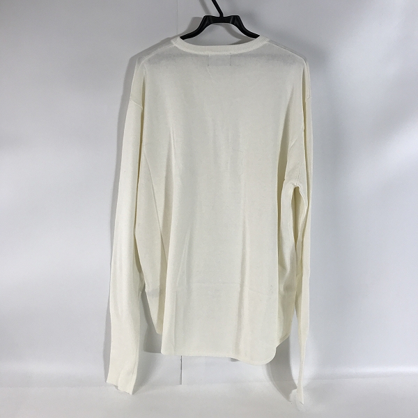 実際に弊社で買取させて頂いたglamb/グラム Rum knit/ラムニット/ホワイト/ GB0419/KNT14/4の画像 1枚目