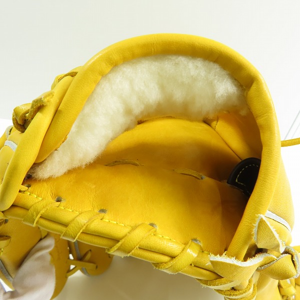 実際に弊社で買取させて頂いたHi-Gold/ハイゴールド 心極 硬式/投手用 グローブ KKG-1141の画像 3枚目