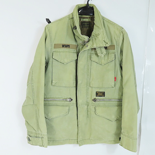 実際に弊社で買取させて頂いたWTAPS/ダブルタップス 12AW M-65 裏地レオパード ミリタリー ジャケット 122GWDT-JKM03/1
