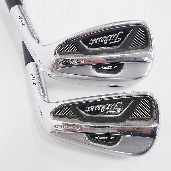 実際に弊社で買取させて頂いたTitleist/タイトリスト AP2 FORGED 712/フォージド アイアン #5～9,Pw 6本セット Dynamic Gold FLEX:S200の画像 5枚目