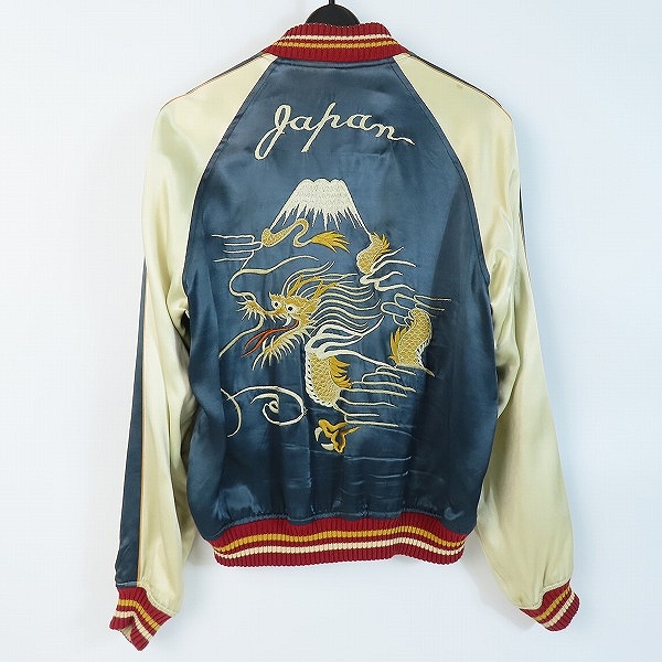 実際に弊社で買取させて頂いたTHE FLAT HEAD/フラットヘッド リバーシブル スカジャン スーベニアジャケット/Sの画像 1枚目