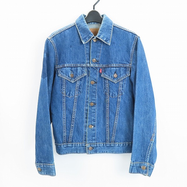 実際に弊社で買取させて頂いたLEVI'S/リーバイス ヴィンテージ 70505 ビッグE 不均等V 刻印526 デニムジャケット