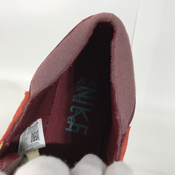 実際に弊社で買取させて頂いたNIKE×SACAI×KAWS/ナイキ×サカイ×カウズ BLAZER LOW Team Red DM7901-600/27.5の画像 3枚目