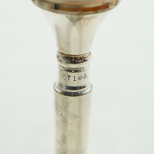 実際に弊社で買取させて頂いたJ.MARCINKIEWICZ/マーシンキウィッツ ET 1 B PEEBLES トロンボーン用 マウスピースの画像 5枚目