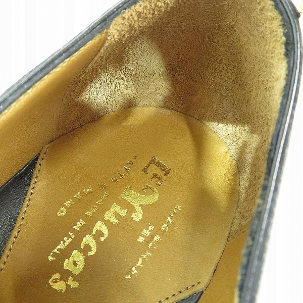 実際に弊社で買取させて頂いたLe Yucca's/レユッカス シームレス Uチップ ドレスシューズ/ビジネスシューズ 43の画像 6枚目