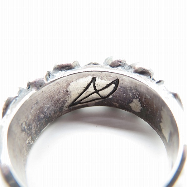 実際に弊社で買取させて頂いたCRAZY PIG/クレイジーピッグ リング/指輪 15号の画像 7枚目