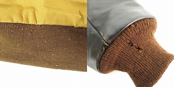 実際に弊社で買取させて頂いたTHE REAL McCOY'S/ザ・リアルマッコイズ A-2 フライトジャケット 41-6330P/42の画像 8枚目