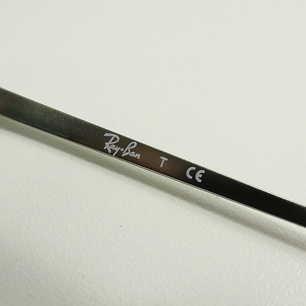 実際に弊社で買取させて頂いたRay-Ban/レイバン ウエリントン サングラス/アイウェア RB4333D 6292/71 の画像 6枚目