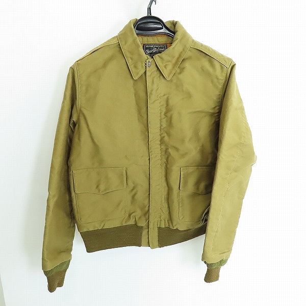 実際に弊社で買取させて頂いたBuzz Rickson’s/バズリクソンズ A-2/AVIATION ASSOCIATES JUNGLE CLOTH/フライトジャケット BR14934/36