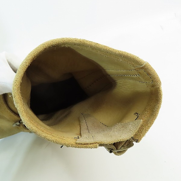 実際に弊社で買取させて頂いたRED WING/レッドウィング スエード エンジニアブーツ 8268 PT91/8.5の画像 4枚目