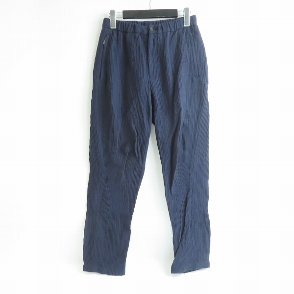 実際に弊社で買取させて頂いたEMPORIO ARMANI/エンポリオアルマーニ プリーツ加工 イージーパンツ/44