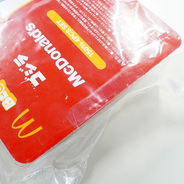 実際に弊社で買取させて頂いた【未開封】メディコムトイ×マクドナルド×ゴジラ BE@RBRICK/ベアブリック ゴジラVSマクドナルド 150％ 4体セットの画像 6枚目