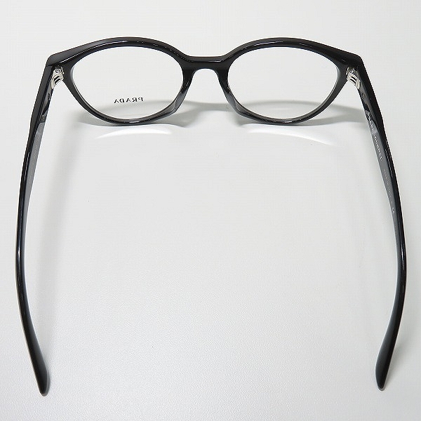 実際に弊社で買取させて頂いた(2)PRADA JOURNAL/プラダ ジャーナル メガネフレーム アイウェア VPR07T-F ブラックの画像 3枚目