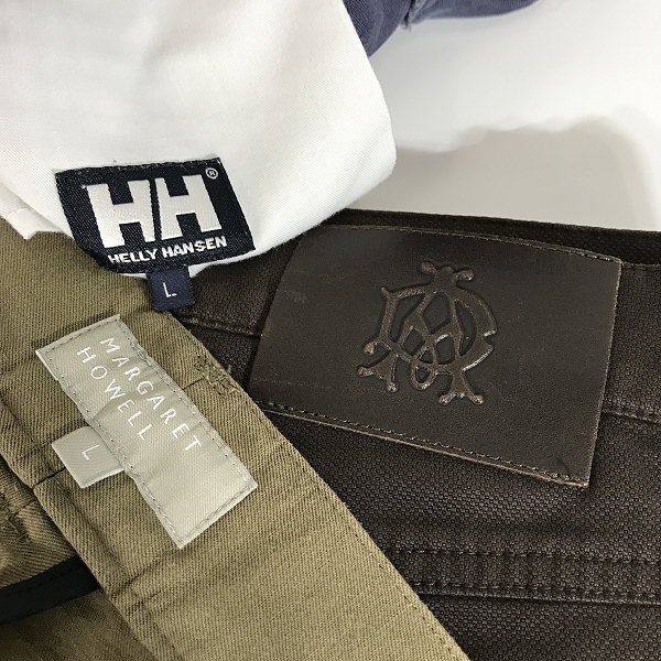 実際に弊社で買取させて頂いた【おまとめ】ダンヒル/マーガレットハウエル/ヘリーハンセン 他 デニム/カーゴパンツ/チノパン/ショートパンツ 等