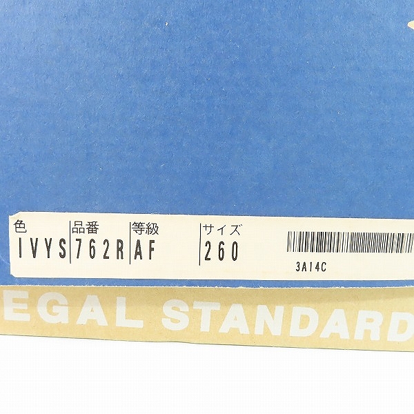 実際に弊社で買取させて頂いたREGAL STANDARDS/リーガル スタンダード スエード レザーシューズ 762R/26の画像 8枚目